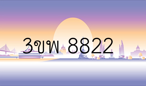 3ขพ 8822